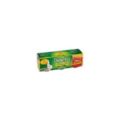 Dieterba iepure omogenizat 3 bucăți 80 g