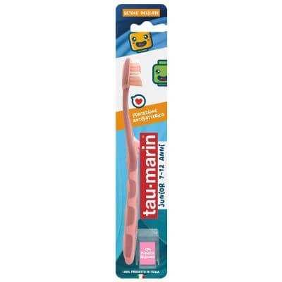 Tau marin junior periuță de dinți antibacteriană 7-12 ani
