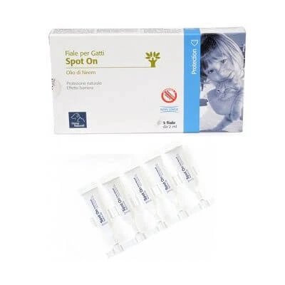 Spoton de protecție cat 5 x 2 ml