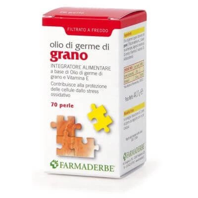 Ulei de germeni de grâu 70 perle