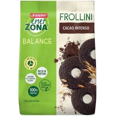 Enerzona shortbread cu aromă intensă de întuneric 250 g
