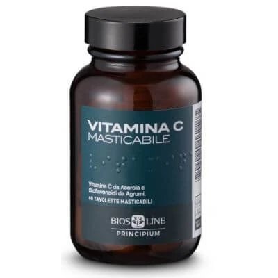 Principium vitamina c naturală 60 comprimate masticabile 72 g