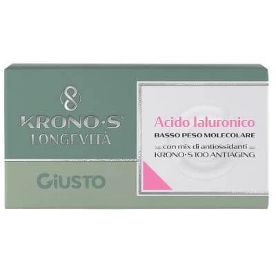 Giusto kronos acid hialuronic cu greutate moleculară mică 10 pliculețe