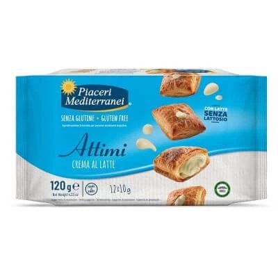 Piaceri mediterranei attimi cremă de lapte 12 bucăți 10 g