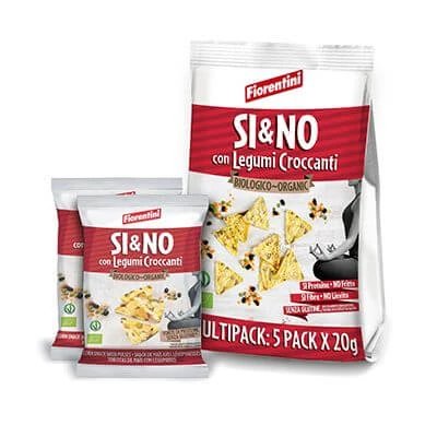 Bio da și nu leguminoase crocante 5 x 20 g