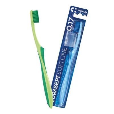 Curasept periuță de dinți medie 017 bipack