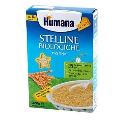 Humana stelline paste organice 320 g
