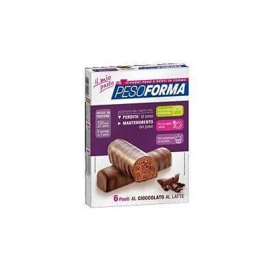 Baton de ciocolată cu lapte Pesoforma 12 x 31 g