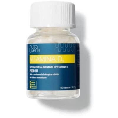 Nutraiuvens vitamina d3 2000 ui 60 capsule