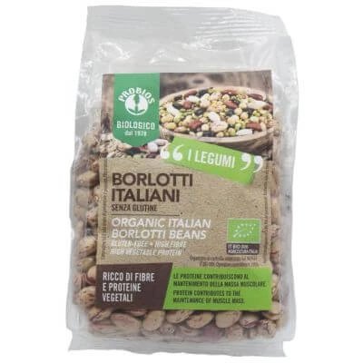 Leg fasole borlotti ecologică 400g