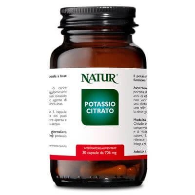 Potasiu citrat 30 capsule