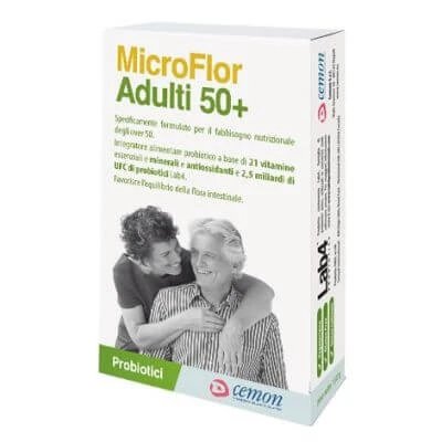 Microflor adulți 50+ 30 capsule