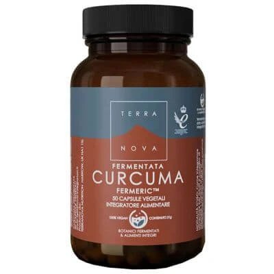 Terranova turmeric fermentat 50 capsule
