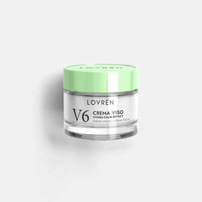 Lovren v6 cremă de față hydra calm efect piele sensibilă 30 ml