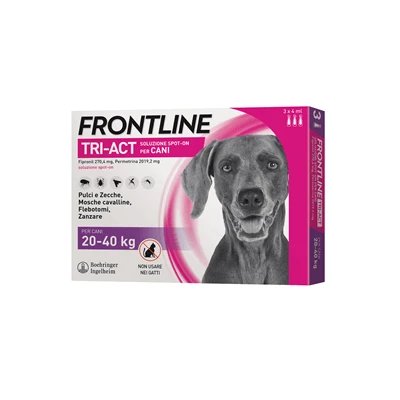Frontline tri-act*3pip 20-40kg