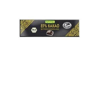 Rapunzel ciocolată neagră extra 85% 20 g