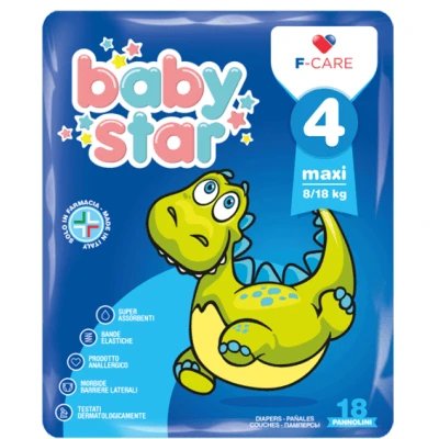 Babystar scutec 8/18kg t4 18 bucăți