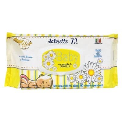 Șervețele cu mușețel 72 bucăți
