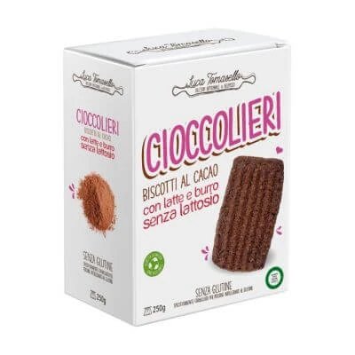 Cioccolieri biscuiți cu cacao 250 g