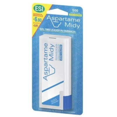 Esi aspartam midy 500 comprimate cu dozator