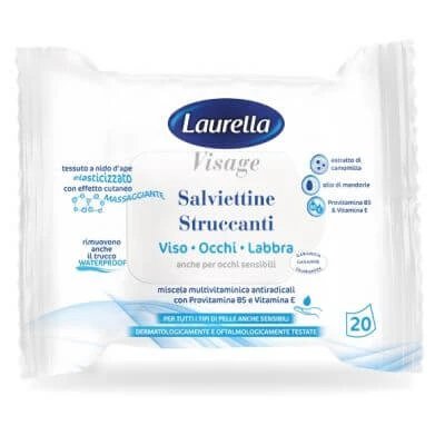Șervețel demachiant Laurella visage 20 bucăți