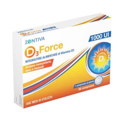 D3 force zentiva 1000ui 60 comprimate
