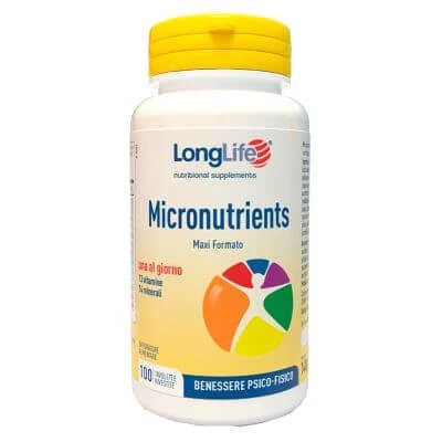 Longlife micronutrienți 100 comprimate
