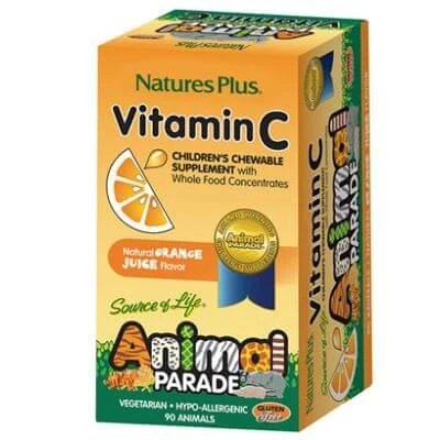 Animal parade vitamina c 90 comprimate masticabile