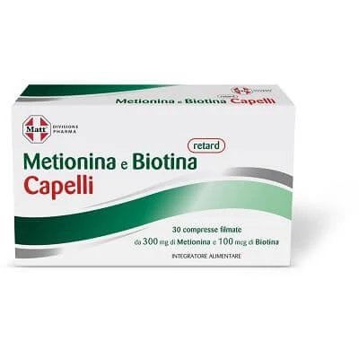 Matt division pharma metionină și biotină retard păr 30 comprimate
