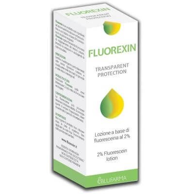 Fluorexin loțiune antibacteriană cu protecție transparentă 50 ml