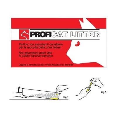 Proficat litieră granulat probă de urină pisică 200 g
