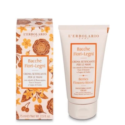 Crema de mâini mătăsoasă Berry Flowers Woods 75 ml