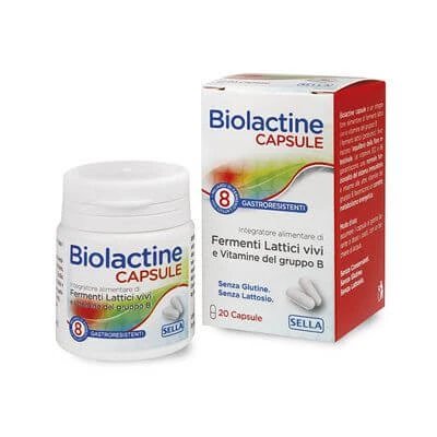 Biolactine fermenți + vitamine 20 capsule