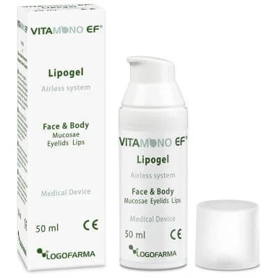 Tratament topic cutanep vitamono ef lipogel 50 ml
