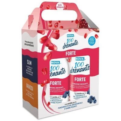 Nova 100 scurgere puternică rodie bipack 2 x 300 ml