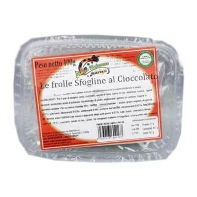 Le frolle sfogline al cioccolato 100 g