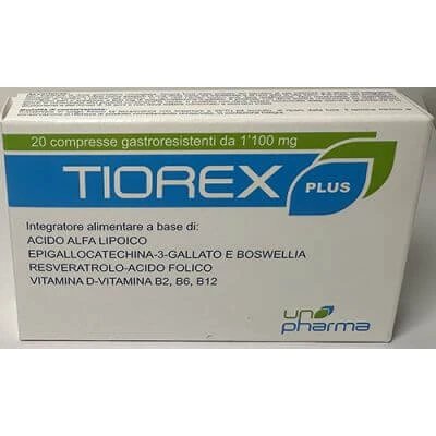 Tiorex plus 20 comprimate