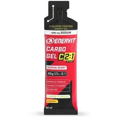 Enervit c2 1 pro carbo gel lemon cu sodiu 60 ml