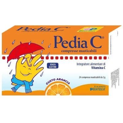 Pedia c orange 24 comprimate masticabile