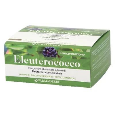 Eleutherococcus 20 flacoane cu 10 ml