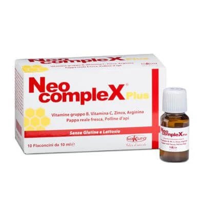 Neocomplex plus 10 flacoane monodoză 10 ml
