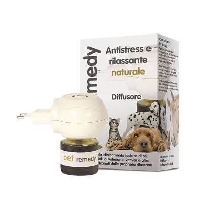 Difuzor de remedii pentru animale de companie + flacon de 40 ml
