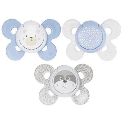 Chicco comfort boy suzetă silicon 0-6 luni 2 bucăți