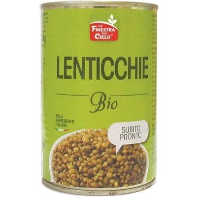 Linte organică gata de consum 400 g