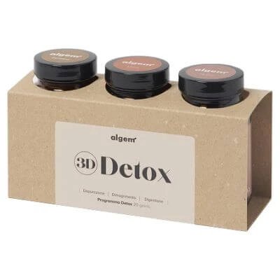 Algem natura 3d detox pack format din 3 produse: algem supreme ghimbir 50 comprimate + algem supreme lipos 40 capsule + algem supreme hepur 40 capsule