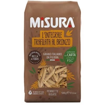 Misura pennette făină integrală cu germeni de grâu 500 g