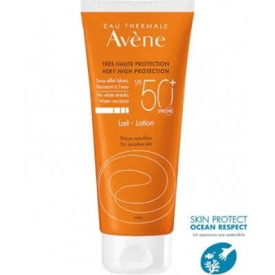 Apă termală avene sun milk spf50+ 100 ml formulă nouă
