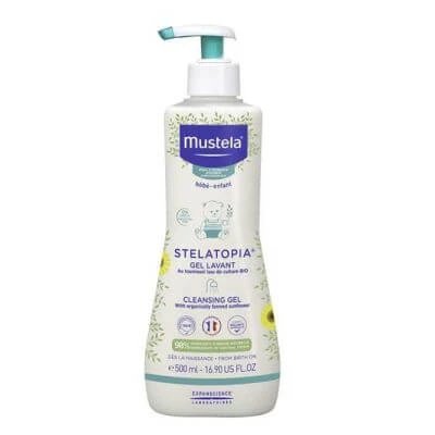 Gel de curățare Mustela stelatopia 2019 500 ml