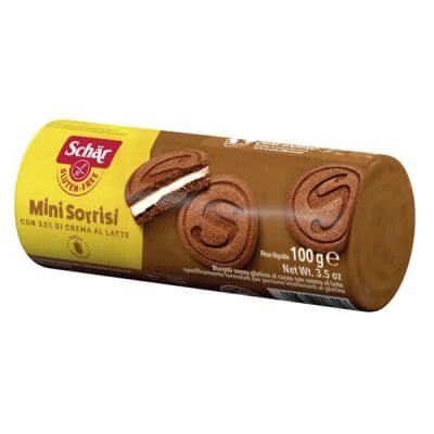 Schar mini zâmbete cu cremă de lapte 100 g