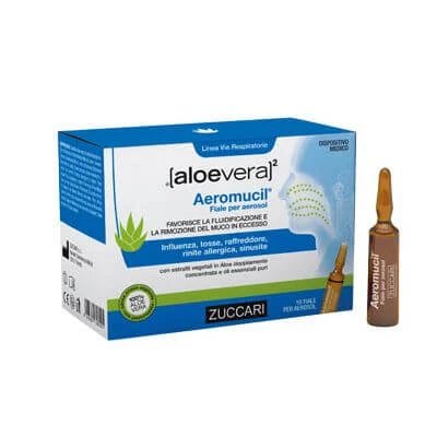 Aloevera2 aeromucil 10 fiole 5 ml
